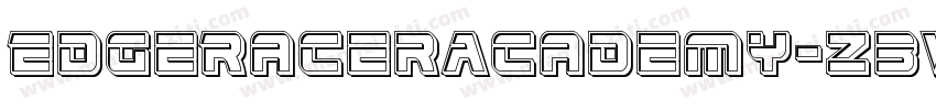 EdgeRacerAcademy-Z3v3字体转换