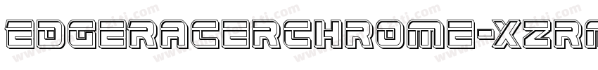 EdgeRacerChrome-xzrm字体转换