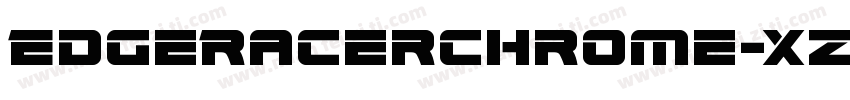 EdgeRacerChrome-xzrm字体转换