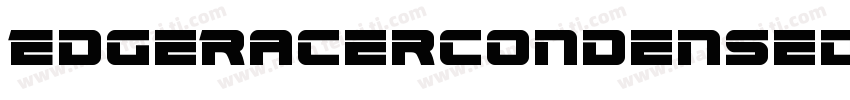 EdgeRacerCondensed-D9eD字体转换