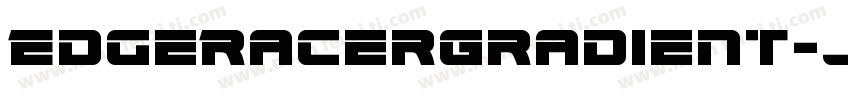 EdgeRacerGradient-jz69字体转换