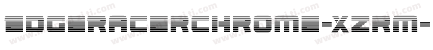 EdgeRacerChrome-xzrm字体转换