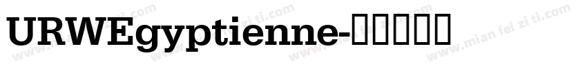 URWEgyptienne字体转换