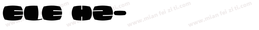 ELE_HZ字体转换