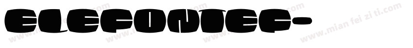 ElefontEF字体转换