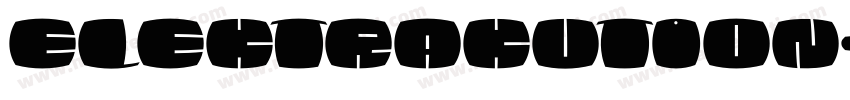 Elektrakution字体转换