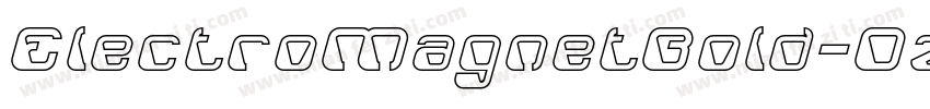 ElectroMagnetBold-Dzl1字体转换