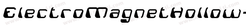 ElectroMagnetHollow-V1Xw字体转换