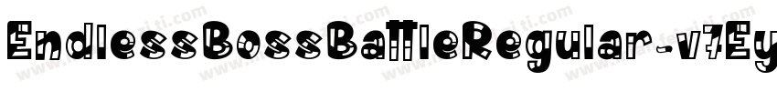 EndlessBossBattleRegular-v7Ey字体转换