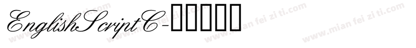 EnglishScriptC字体转换