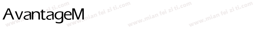 AvantageMedium字体转换