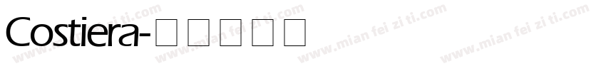 Costiera字体转换