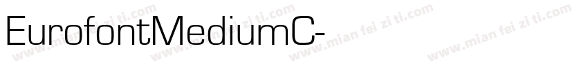 EurofontMediumC字体转换