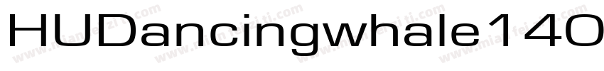 HUDancingwhale140字体转换