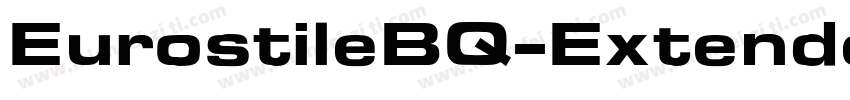 EurostileBQ-Extended字体转换