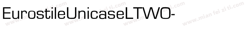 EurostileUnicaseLTW0字体转换
