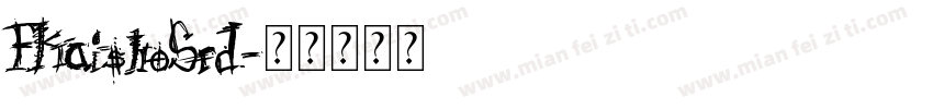 FKaishoSrd字体转换