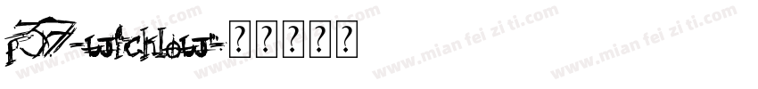 f37-wicklow字体转换