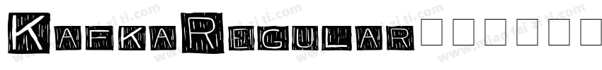 KafkaRegular字体转换