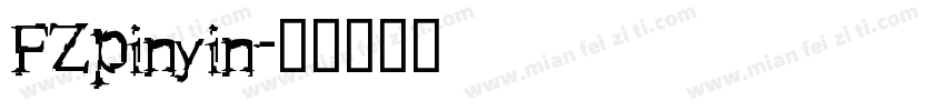 FZpinyin字体转换