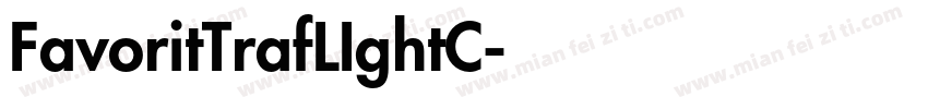 FavoritTrafLIghtC字体转换