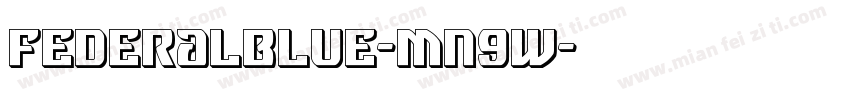 FederalBlue-Mn9w字体转换