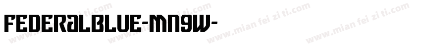 FederalBlue-Mn9w字体转换