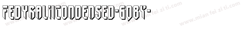 FedyralIiCondensed-6q8Y字体转换
