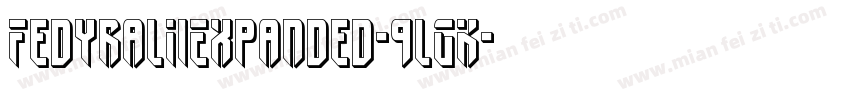 FedyralIiExpanded-9lGK字体转换