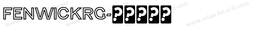 FenwickRg字体转换