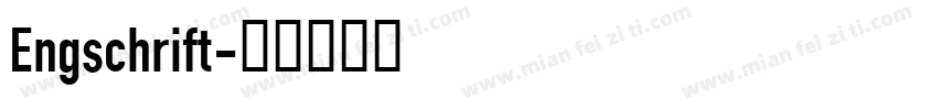 Engschrift字体转换