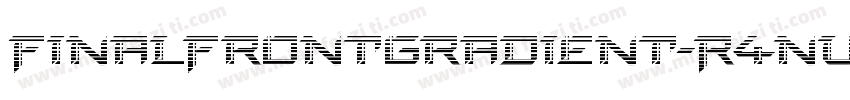 FinalFrontGradient-R4nV字体转换