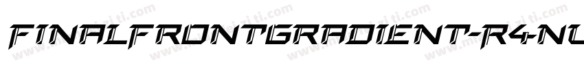 FinalFrontGradient-R4nV字体转换