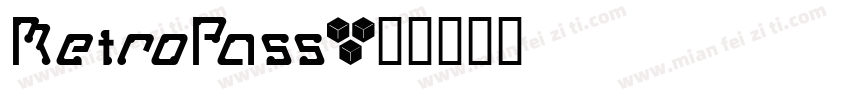 MetroPass字体转换