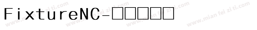 FixtureNC字体转换