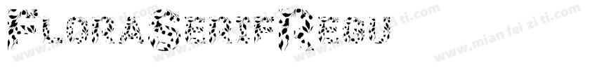 FloraSerifRegu字体转换
