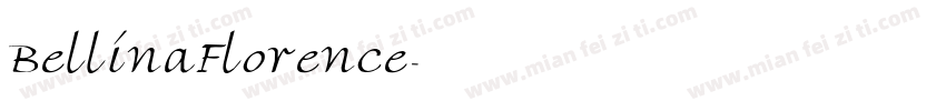BellinaFlorence字体转换