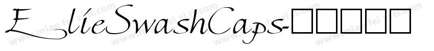 ElieSwashCaps字体转换