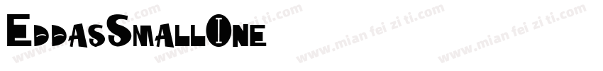 EddasSmallOne字体转换