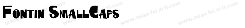 Fontin-SmallCaps字体转换