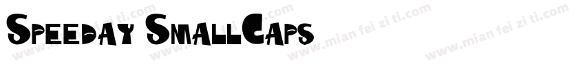 Speeday-SmallCaps字体转换