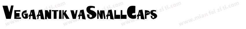 VegaantikvaSmallCaps字体转换