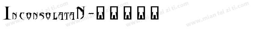 InconsolataN字体转换