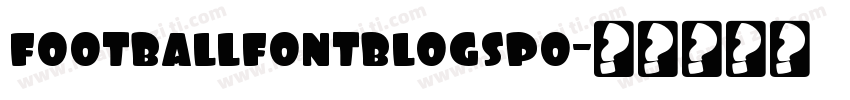 footballfontblogspo字体转换