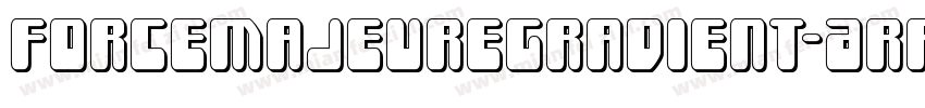 ForceMajeureGradient-Arp7字体转换