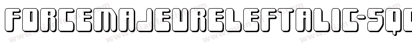 ForceMajeureLeftalic-5qgG字体转换