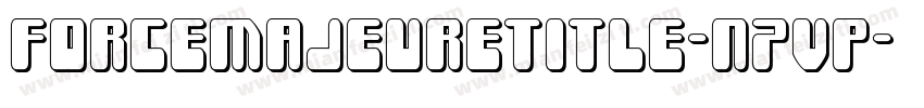 ForceMajeureTitle-n7VP字体转换
