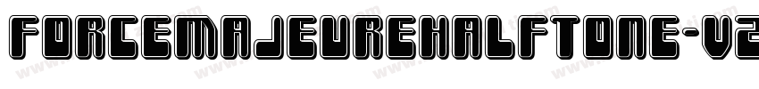 ForceMajeureHalftone-VZvw字体转换