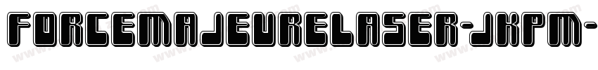 ForceMajeureLaser-jKpM字体转换