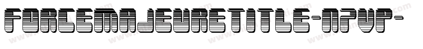 ForceMajeureTitle-n7VP字体转换